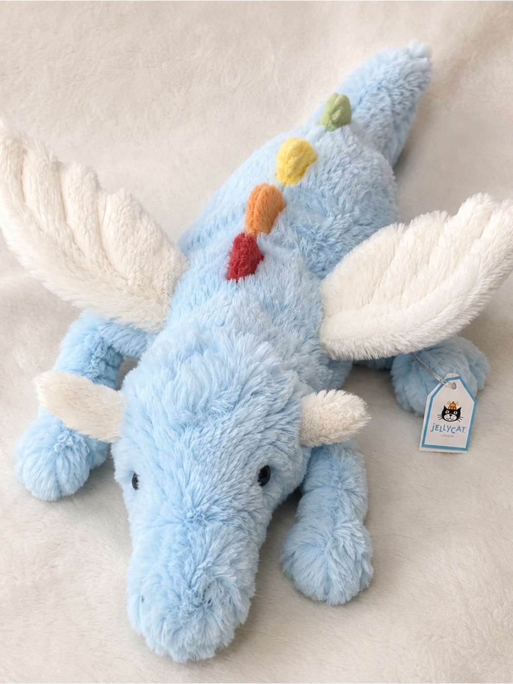 Jellycat Sky Blue Dragon SKY2DD